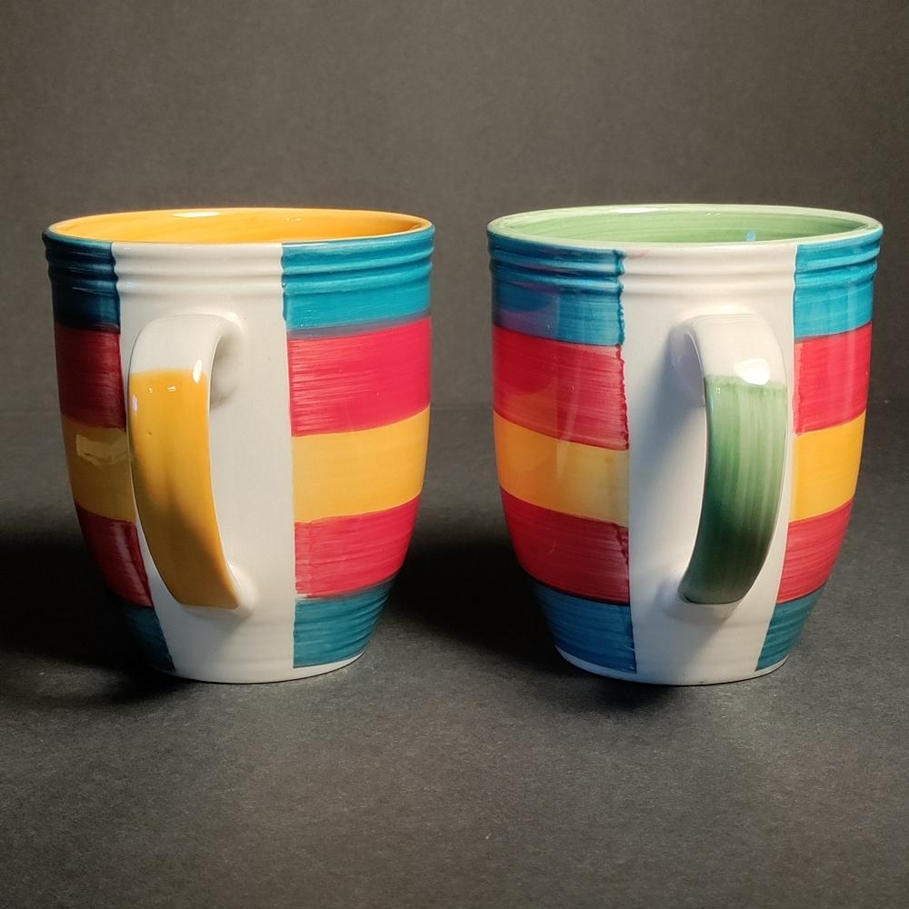 STRIPED MUGS⭐ - Picture 2 of 10